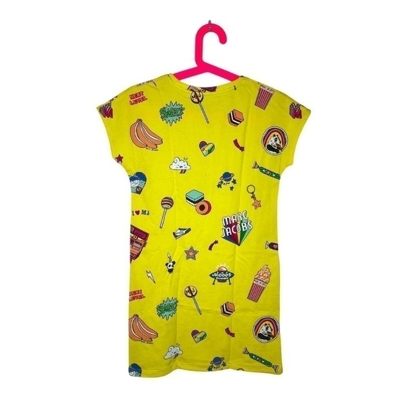Little Marc Jacobs Yellow Shirt Dress Girls size 12 - Picture 2 of 4